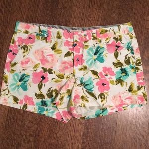 Merona flower shorts